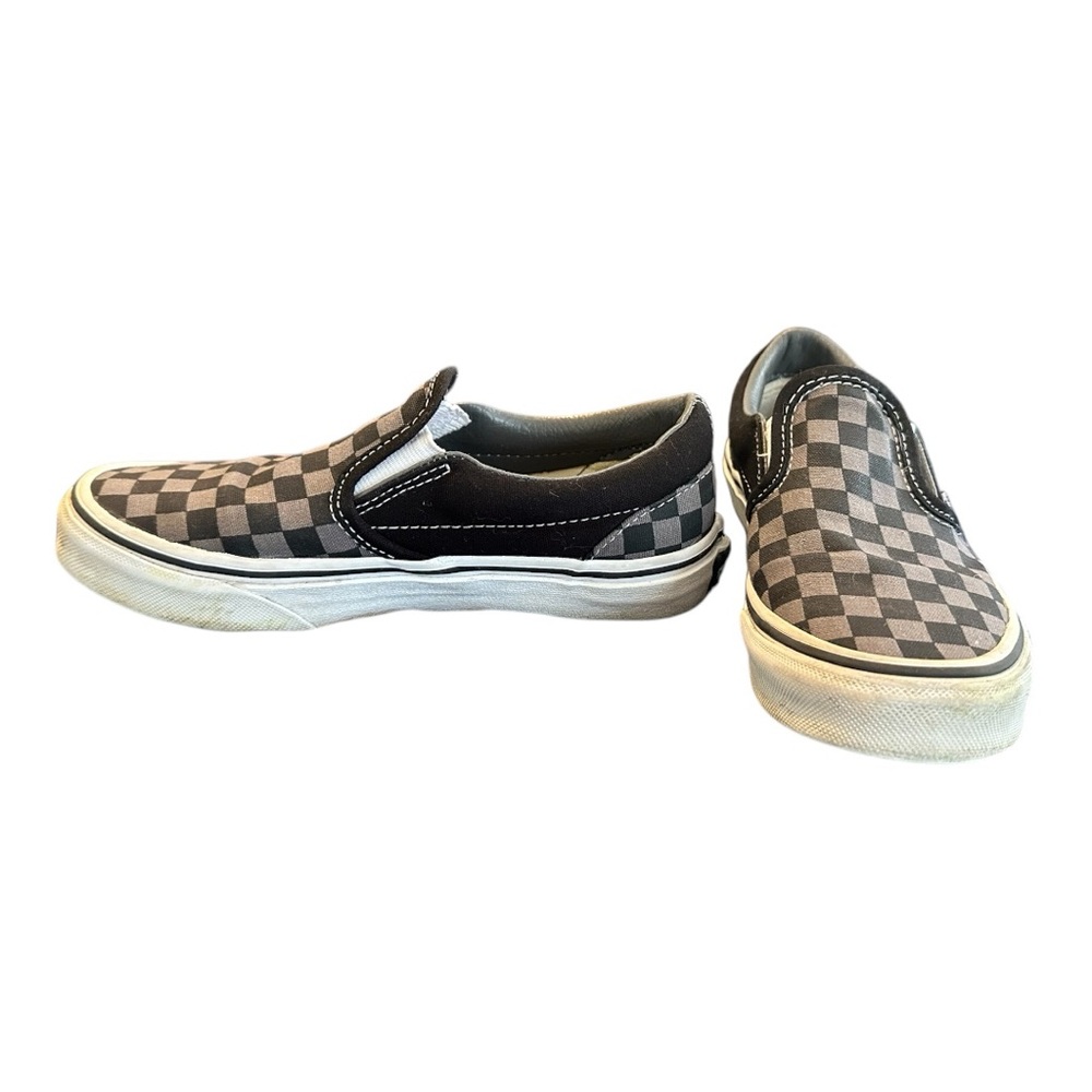 Checkered Slip-On Sneakers